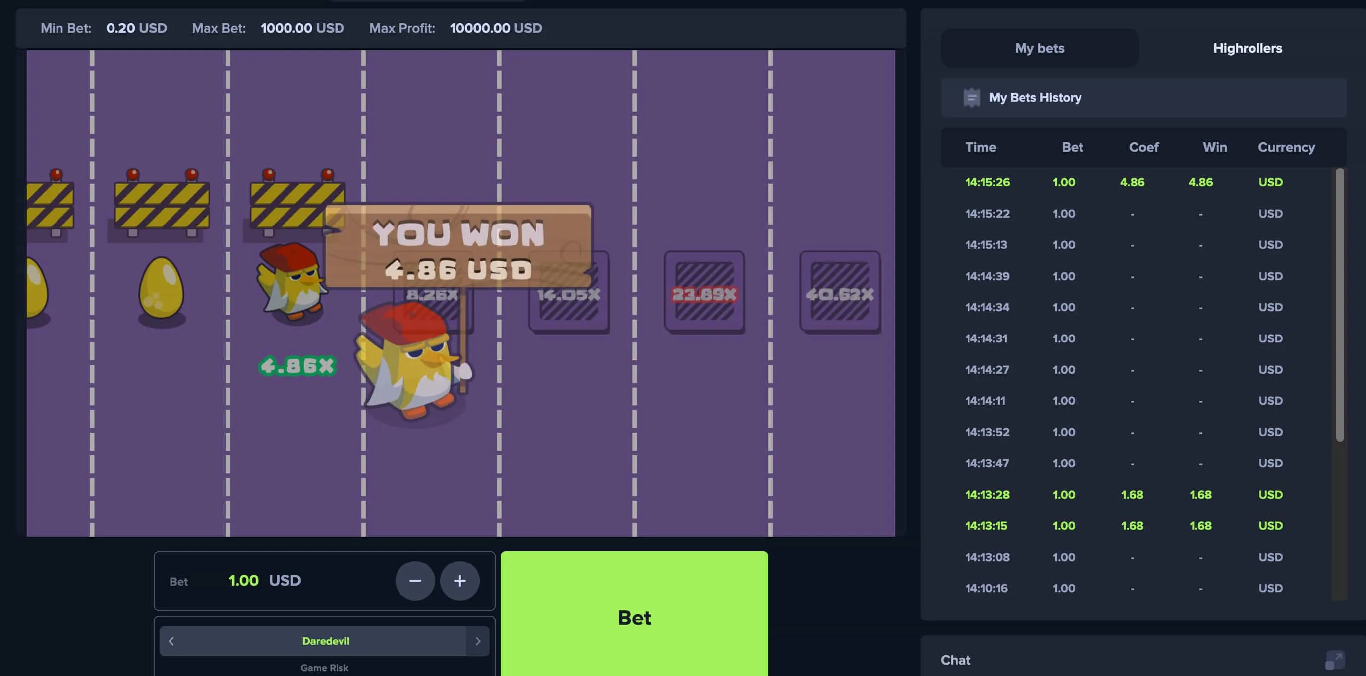 Vorteile des kostenlosen Spielmodus